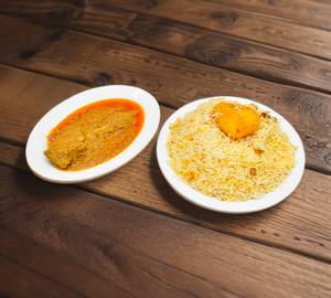 Chicken Biryani + Salad + Soft Drink (200Ml)