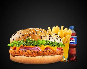 Tandoori Chicken Burger Combo