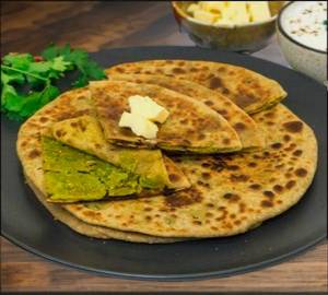 Matar paratha
