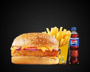 Veg Rockstar Burger Combo