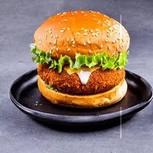 Tandoori burst burger                                                                                        