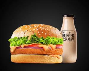 Veg Snacker Burger Cold Coffee Combo