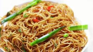 Schezwan Prawns Noodles