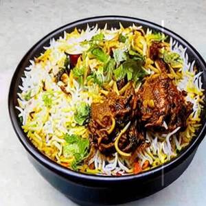 Donne Mutton Green Chilli Fry Biryani