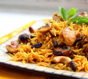 Mushroom Biryani