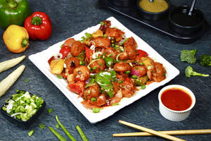 Chilli Mushroom Dry