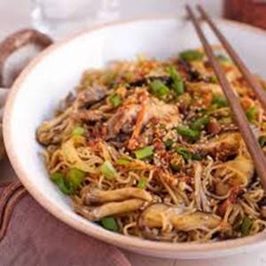 Mushroom Noodles