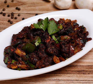 Mushroom Pepper Fry