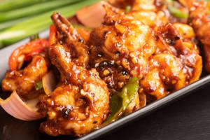 Asian Barbeque Prawns