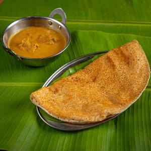 Dosa With Nattu Curry (2 Pcs)