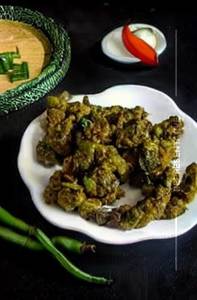 Mutton Green Chilli Fry