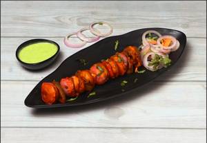 Mushroom Achari Tikka