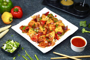 Chilli Paneer Cubes Dry