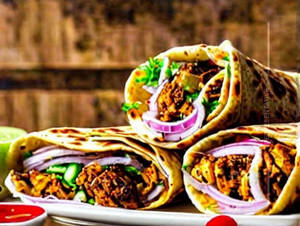Mexican Shawarma Roll