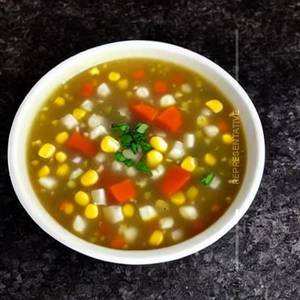 Sweet Corn Veg Soup