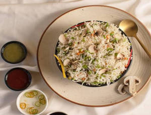 Mushroom Fried Rice