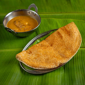 Dosa With Mutton Curry (2 Pcs)