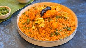 Schezwan Egg Fried Rice