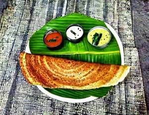 Schezwan Rava Masala Dosa