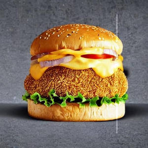 Chicken Cheese Burger