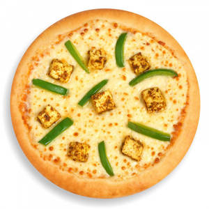Capsicum And Paneer Pizza