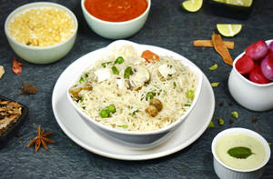 Basmati Veg Pulao (serves 1-2)