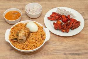 Chicken Briyani  + Chicken  65