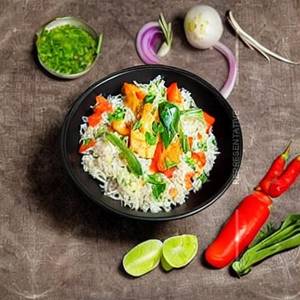 Veg Red Thai Curry Rice