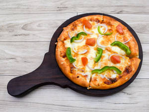 Veggie Crunchy Pizza