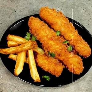 Batter fried English Fish 'n  Chips