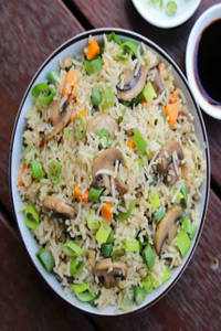 Mushroom Fried Rice