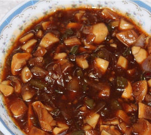 Chilly Mushroom Gravy