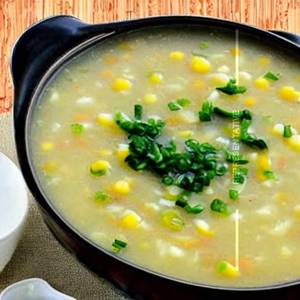 Sweet Corn Mushroom Soup