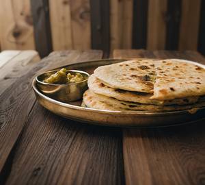 2 Aloo Pyaz Paratha  