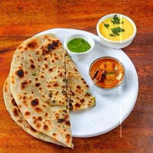 Aloo Paneer Paratha
