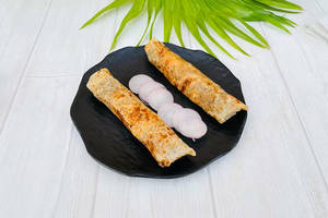Pack of 2 veg kebab roll