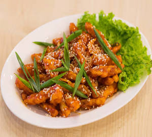 Honey Chilli Potato