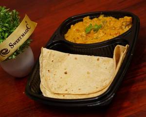 3 Pulka+mixed Veg Curry