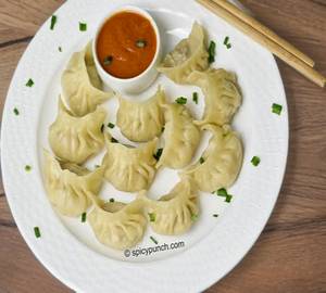 Chicken Steam Momos (08 Pcs)