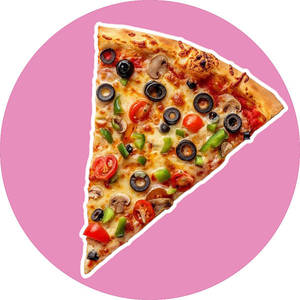 1/4 Millet Pizza Mixed Vegetables