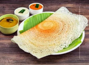 Coconut Rava Plain Dosa