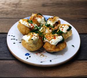 Dahi Poori {8Pcs}