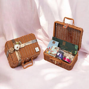 ZOROY Anytime Mini Cane Picnic Hamper