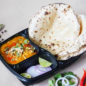 Dal Tadka 250Ml with .2 Butter Tawa Roti