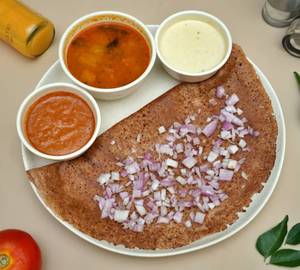 Onion ragi dosa