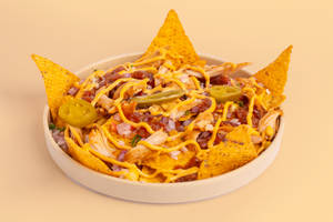 Ultimate Chicken Loaded Nachos