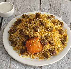 Veg Soyabean Biryani