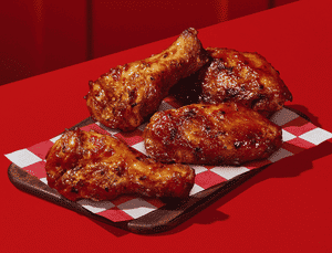 Baked Southern Fiery Chicken Wings 4pc