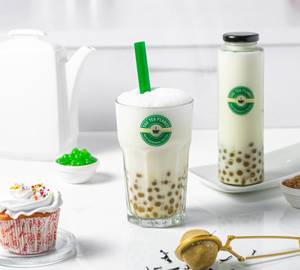 French vanilla bubble tea
