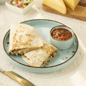 Mushroom And Cheese Quesadillas